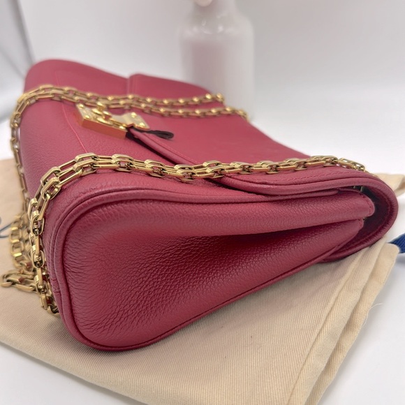 Louis Vuitton Rose Jaipur Monogram Empreinte Leather St Germain PM Bag - Picture 5 of 17